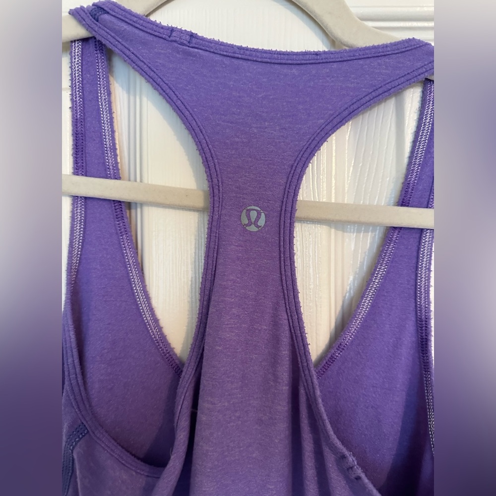 Lululemon racerback tank, size 4